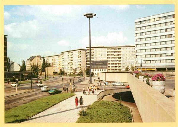 Karl-Marx-Stadt Wilhelm Pieck Strasse Neubauten Fritz-H