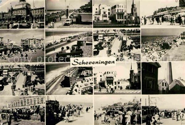 Scheveningen Strand Promenade Hafen
