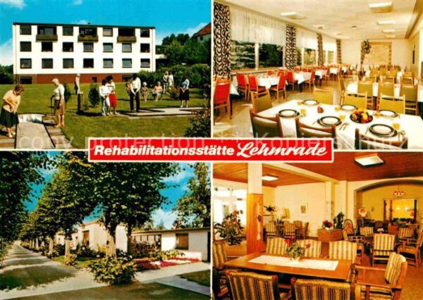 Lehmrade Rehabilitationsstätte Minigolf