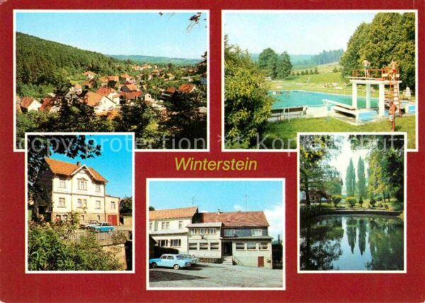 Winterstein Emsetal Bad Gasthaus Thüringer Wald und Zum Hir