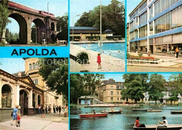 Apolda Viadukt Bad Alexander-Puschkin-Platz Lo