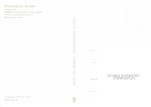 Ernstroda Erholungsheim Otto Heller Storchenbrunn – Bild 2