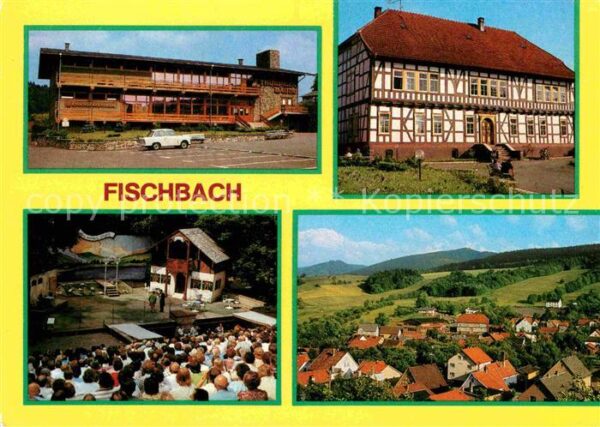 Fischbach Eisenach Thüringenbaude Fachwerkhaus Bergbühne B