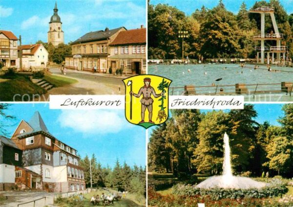 Friedrichsroda Platz der DSF Spießberghaus Schwimmbad