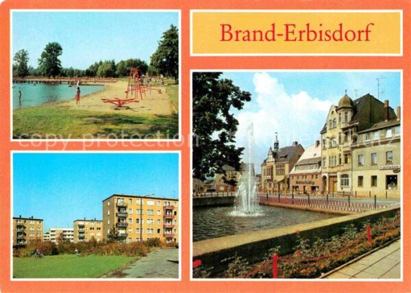 Brand-Erbisdorf Dr. Wilhelm Külz Strasse Markt Strand