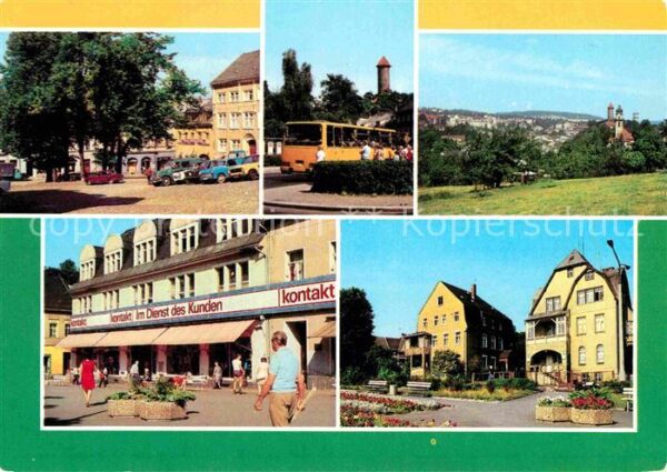 Auerbach Vogtland Altmarkt Schloß Friedensplatz Philipp-M