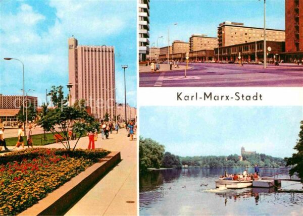 Karl-Marx-Stadt Interhotel Kongreß Stadthalle Straße de