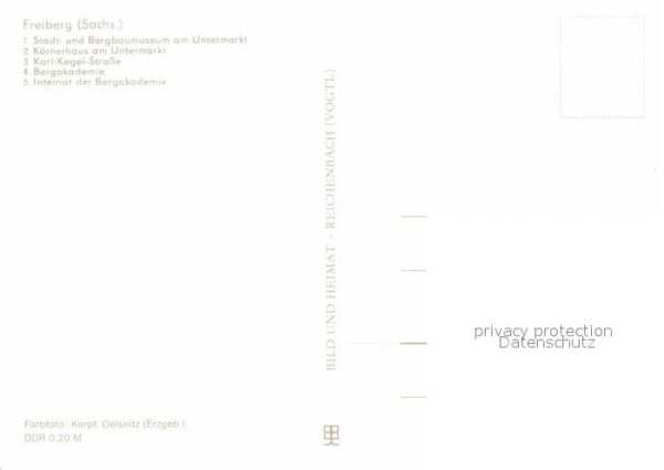 Freiberg Sachsen Bergbaumuseum am Untermarkt Körnerhaus – Bild 2