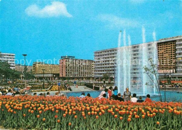 Karl-Marx-Stadt Karl-Marx-Platz Straße-der-Nationen