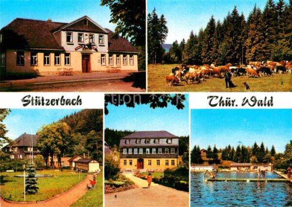 Stuetzerbach Gasthaus Auerhahn Goethehaus Kuhherde K