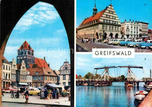 Greifswald Rathaus Wieker-Brücke