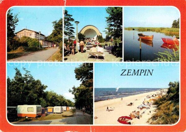 Zempin Erholungsheim Frieden Konzertpavillon S