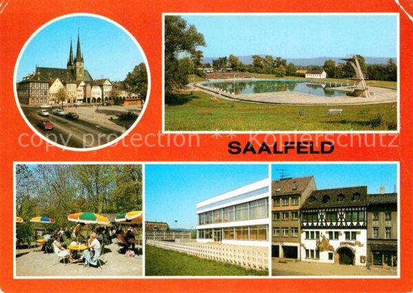 Saalfeld Saale Grottenschenke Schwimmbad Johanniskirch