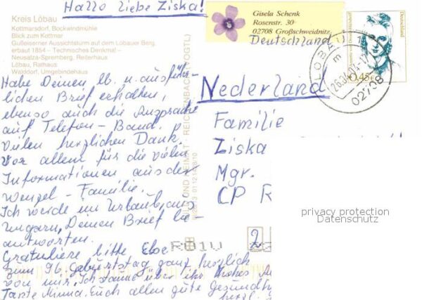 Oberlausitz Region Löbau Kottmarsdorf Bockwindmühle Kottma – Bild 2