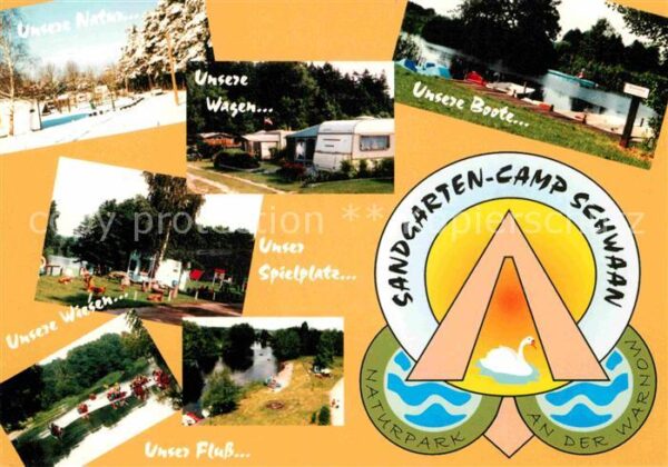 Schwaan Sandgarten Camp Naturpark an der Warnow