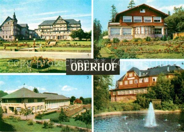 Oberhof Thueringen Cafe-Luisensitz Ernst-Thälmann-Haus Fer