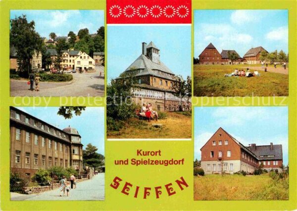 Seiffen Erzgebirge Restaurant Buntes Haus Spielzeugmuseum