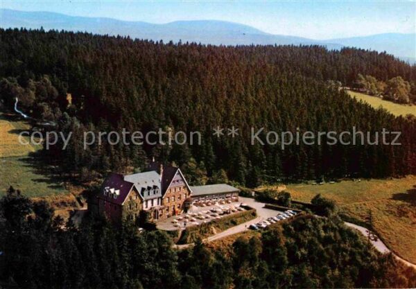 Dahle Altena Fliegeraufnahme Kohlberghaus Hotel