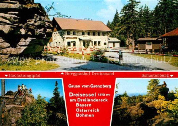 Dreisessel Grenzberg Dreiländereck Bayern Österrei