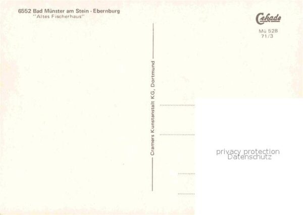 Ebernburg Bad-Münster am Stein Altes Fischerhaus – Bild 2