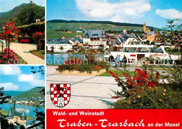 Traben-Trarbach Anlegestelle Brückenartie