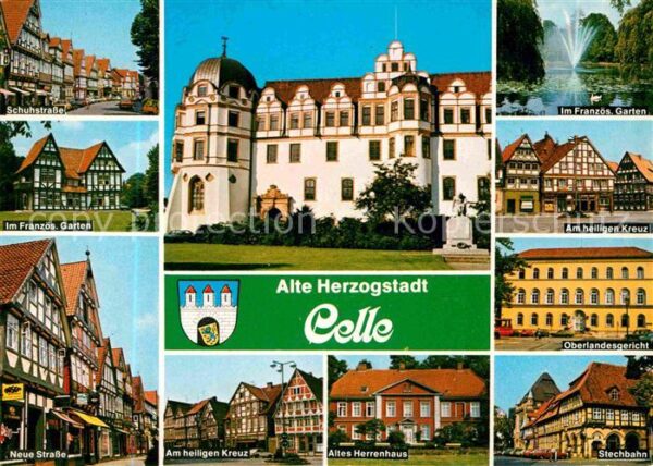 Celle Niedersachsen Schuhstraße am heiligen Kreuz Oberlande