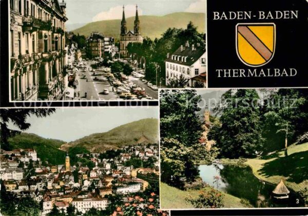 Baden-Baden Thermalbad Augustaplatz Merkur Solms-Se