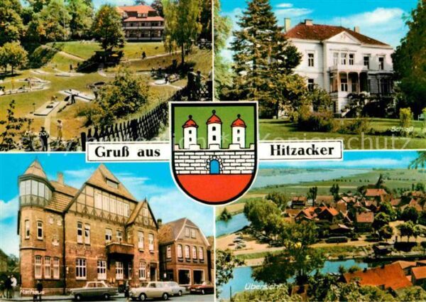 Hitzacker Elbe Schloß Rathaus Minigolf