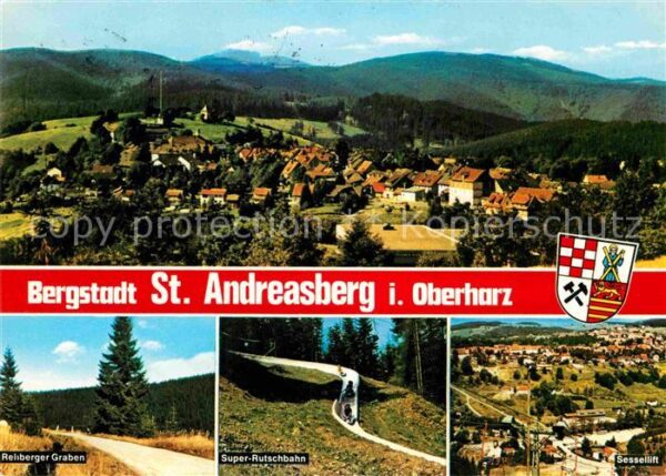 St Andreasberg Harz Rehberger-Graben Sommerrodelbahn Sessel