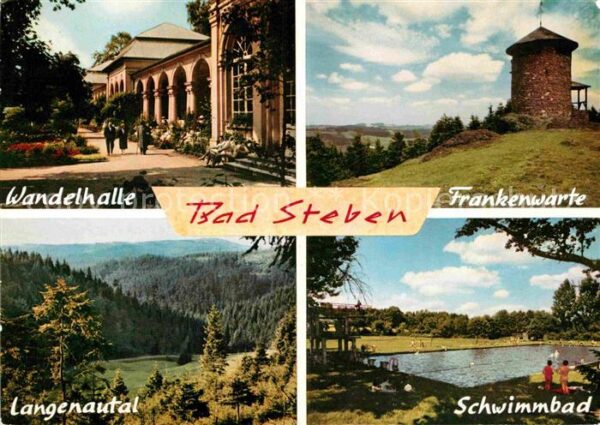 Bad Steben Wandelhalle Frankenwarte Schwimmbad Lan