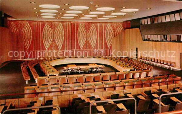 Politik Economic and Social Council Chamber Uni