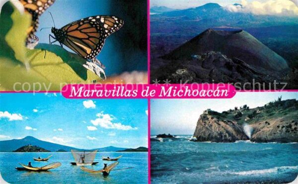 Schmetterlinge Vulkan Cuatro Maravillas de Michocan Me