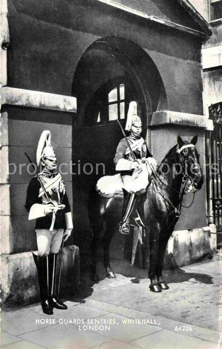 Leibgarde Wache Horse Guards Sentries Whitehall London