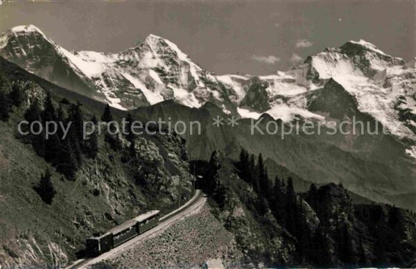 Bergbahn Interlaken-Schynige-Platte Eiger-Mönch-