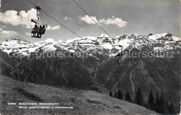 Sessellift Braunwald Kärpf Hausstock