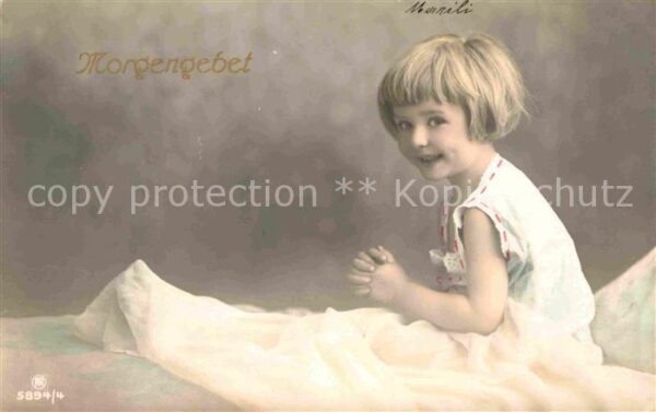 Foto RPH Nr. 5894/4 Morgengebet Kind