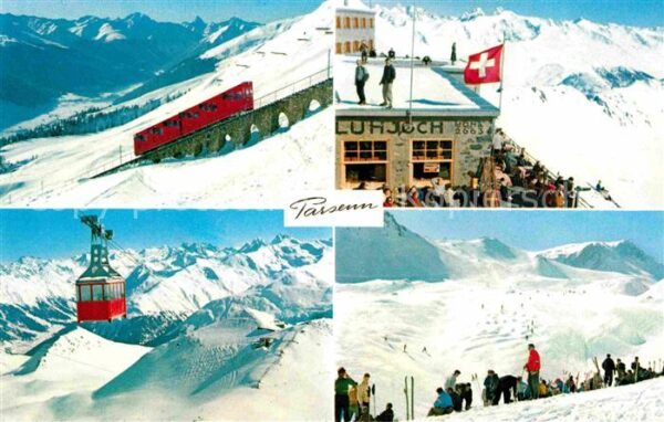 Zahnradbahn Seilbahn Parsennbahn Weissfluhgipfel De