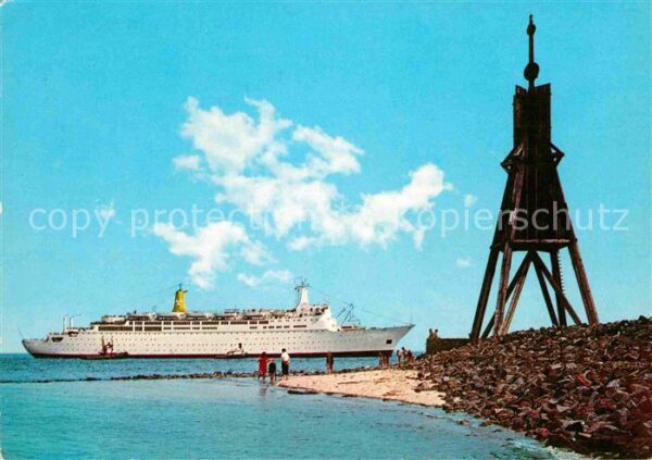 Schiffe Ships Navires Cuxhaven Kugelbake