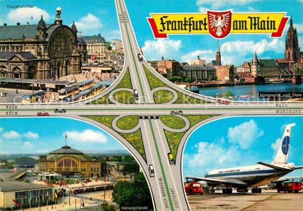 Autobahn Frankfurt am Main Frankfurter Kreuz Hau