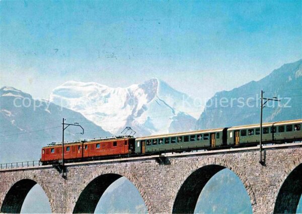 Eisenbahn Bern-Lötschberg-Simplon-Bahn