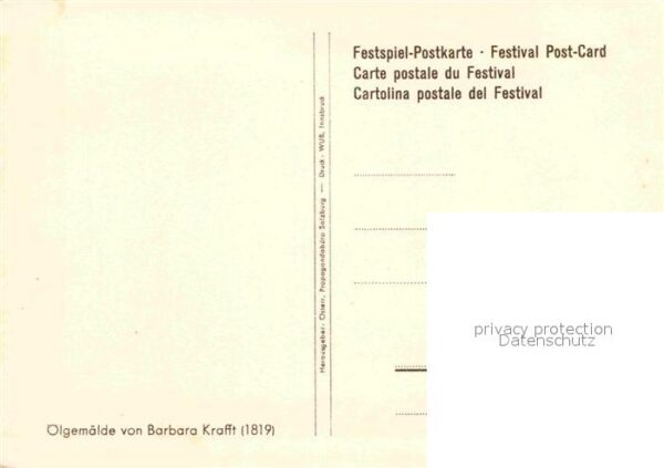 Mozart Wolfgang Amadeus Künstler Barbara Krafft 1819 Festspiel- – Bild 2