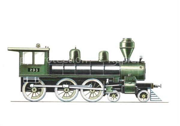 Lokomotive Russland Dampflokomotive Nr. 293 ca. 18