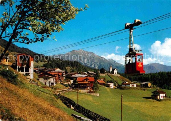 Seilbahn Feldis Veulden Domleschg