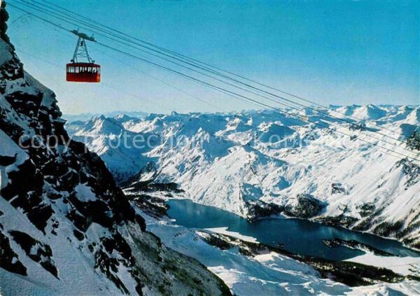 Seilbahn Silvaplana-Corvatsch Silsersee