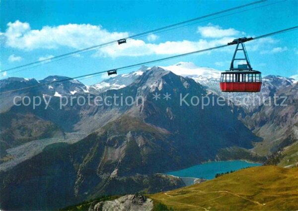 Seilbahn Telepherique Cry-d_Err Bella-Lui Crans-