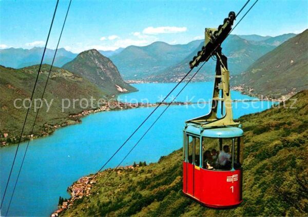 Seilbahn Lago di Lugano Funivia Brusino Serpiano