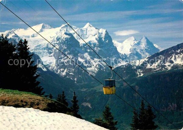Seilbahn Hasliberg-Käserstatt Wetterhorngruppe