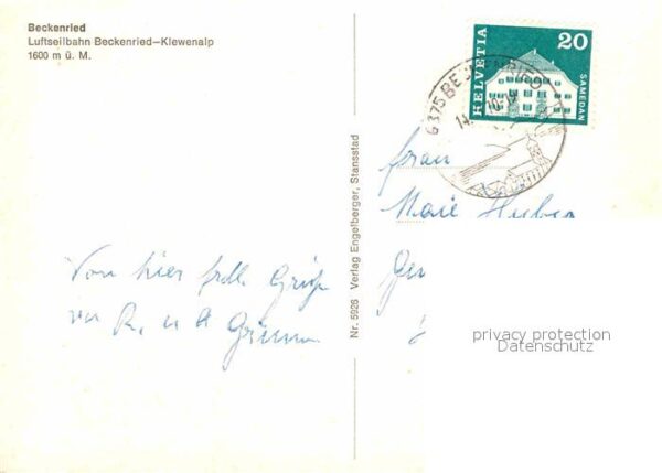Seilbahn Beckenried Klewenalp – Bild 2