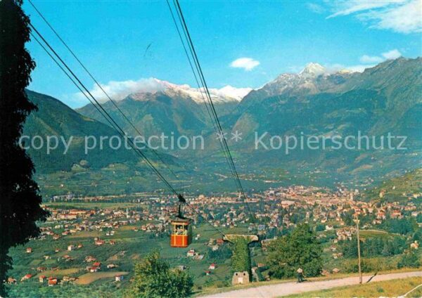 Seilbahn Haflinger Merano Avelengo