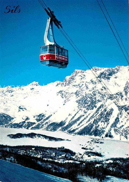 Seilbahn Furtschellas Sils Oberengadin